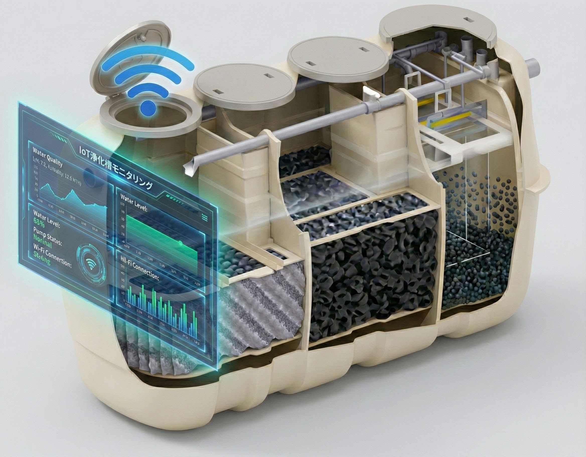 浄化槽向け IoT 管理システム